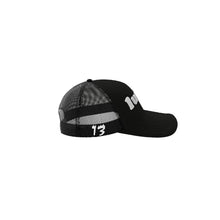 Load image into Gallery viewer, BLACK &quot;LUCKY&quot; MESH HAT
