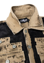 Load image into Gallery viewer, CHARCOAL CORDUROY &quot;WORK JACKET&quot;
